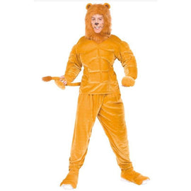 Adult Costume Mascot Macho Lion