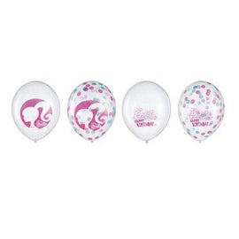 Barbie Confetti Balloons