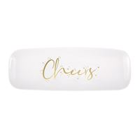 Modern Christmas Cheers Serving Tray