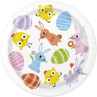 Plate, 7" Colorful Easter