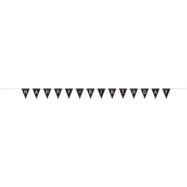 Sparkling Celebration Add-Any-Age Pennant Banner