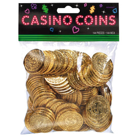 Casino Gold Coins 144ct