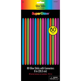 8" Glow Stick - Mega Value Multi Color