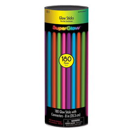 8" Glow Stick Super Mega Value Pack - Multi Color