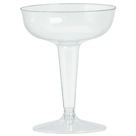 Big Party Pack Clear Plastic Champagne Glasses, 4oz.