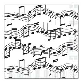 Musical Notes Luncheon Napkins (2-Ply)