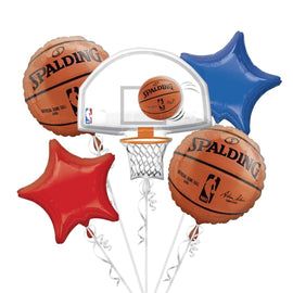 Foil Balloon - Bouquet NBA Basketball