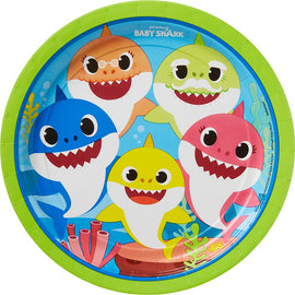 Baby Shark 9" Plates