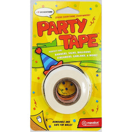 1" Party Tape - Hang anything anywhere! 30' Roll by Mavalus