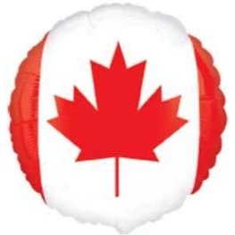 Foil Balloon - Canada Flag