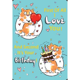 Greeting Card - Colossal Birthday General Love