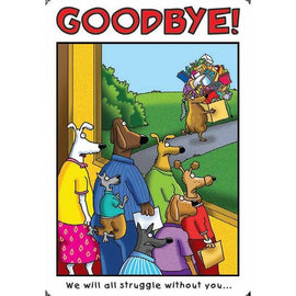 Greeting Card - Colossal Goodbye/Goodluck From All Humor