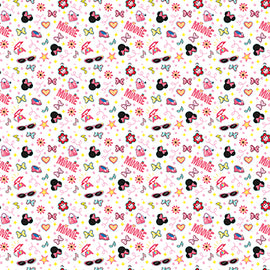 Disney Iconic Minnie Mouse Gift Wrap, 30" x 5 ft