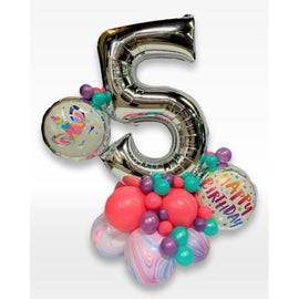 Age Celebration Air-Filled Balloon Marquee