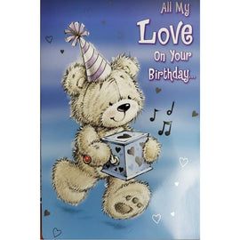 Greeting Card - Colossal Bday General Love