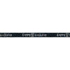 1 9' Glitz Black & Silver Foil Banner "Happy 90th Birthday"