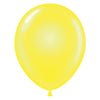 11" Tuftex Balloons 100 Per Package Clear Yellow