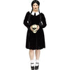 Adult Gothic Girl Dress - Plus