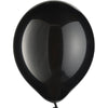 Black Solid Color Latex Balloons - 12", 15 Count