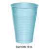 12oz Tumbler Plastic 20 Count Pastel Blue