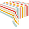 Poolside Summer Rectangular Plastic Table Cover 54" x 84"