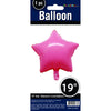 19" Star Macaron Coral Foil Balloon