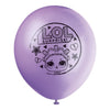 Balloons - Latex, LOL Surprise, 12", 8 Count