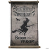 26" Broom Vroom Canvas Hanging Sign