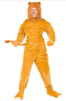 Adult Costume Mascot Macho Lion