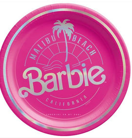 Malibu Barbie 7" Round Plate