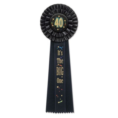 40 It's The Big One Deluxe Rosette
