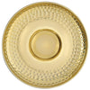 Gold Stainless Steel Chip & Dip Tray