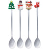 Christmas Metal Spoons, Multipack