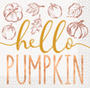 Napkin - Beverage, "Hello Pumpkin"