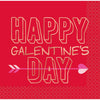 Napkins - Beverage, "Happy Galentine's Day"