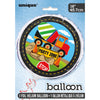 Balloon - Foil, Construction Party, Round, 18"