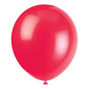 Balloons - Latex, Ruby Red, 12", 10 Count