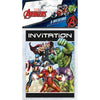 Invitations - Avengers, 8 Count