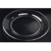 6" Clear Plastic Plate - 125 count