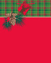 Gift Bag - Large, Red and Green Tartan