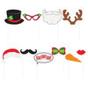 Ho Ho Ho Christmas Photo Booth Props