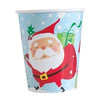 8 ct Colorful Santa 9oz Cups