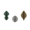 Modern Christmas Assorted Mini Ornaments