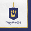 Hanukkah Lights Lunch Napkins