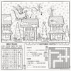 Placemats - Coloring, Christmas, 8 Count