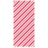 Red Striped Cellophane Bags