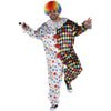 Costume - Circus Friendly Clown - Jumpsuit Plus 2X-Large 48-52