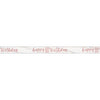 Banner Kit - Foil, Glitz Rose Gold, "Happy 80th Birthday", 9'