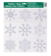 Window Cling - Glitter Snowflake