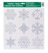 Window Cling - Glitter Snowflake